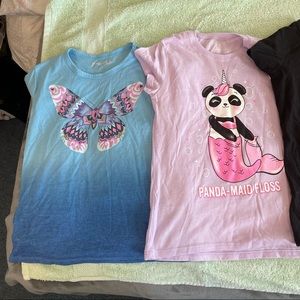 Assorted 7/8 girls tshirts